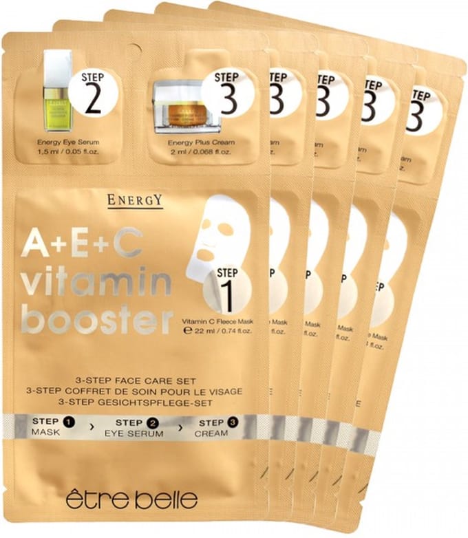 Etre Belle - Energy - Vlies Maskers - 5 stuks