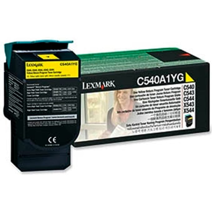 Lexmark C540A1YG toner cartridge geel (origineel)