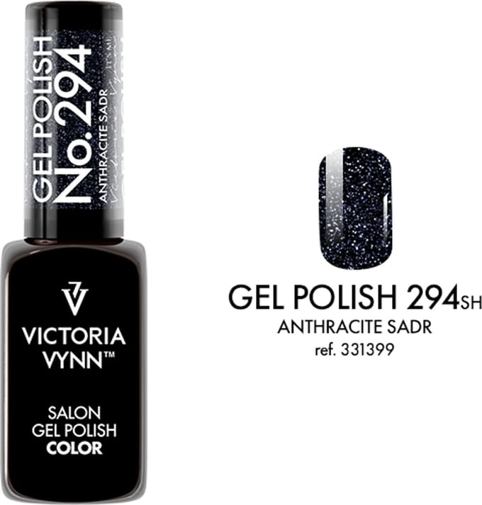VICTORIA VYNN Salon Gellak | 294 Anthracite Sadr
