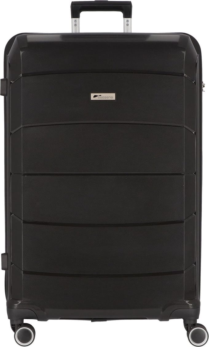 cocoono Cagliari 4 wielen Trolley 76 cm - Harde bagage - Combinatieslot - schwarz