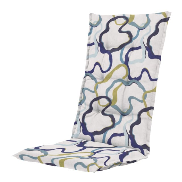 Madison kussen hoge rug blaze - 123x50x5cm set van 4