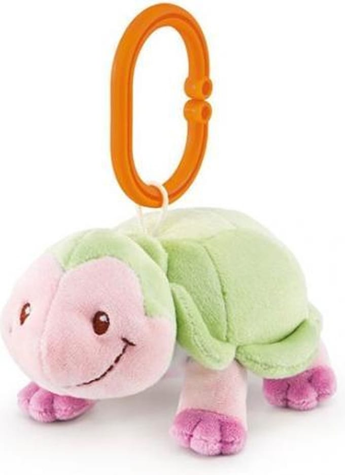 Trudi Knijpknuffel Schildpad 14 Cm Groen