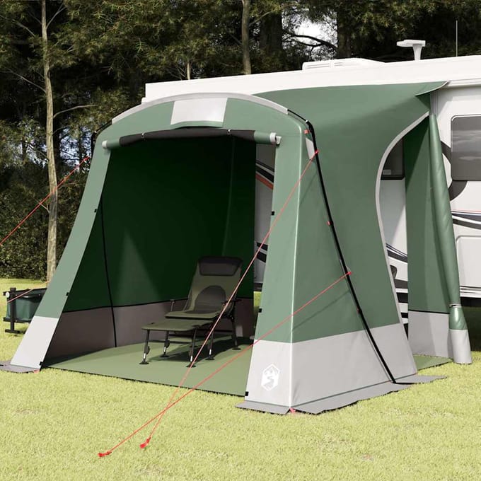 vidaXL - Achterkleptent - Groen - 285 - x - 255 - x - 245 - cm - taft - Waterdicht