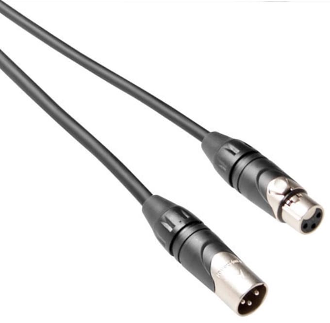Amphenol XLR (m) - XLR (v) audiokabel / premium - 3 meter