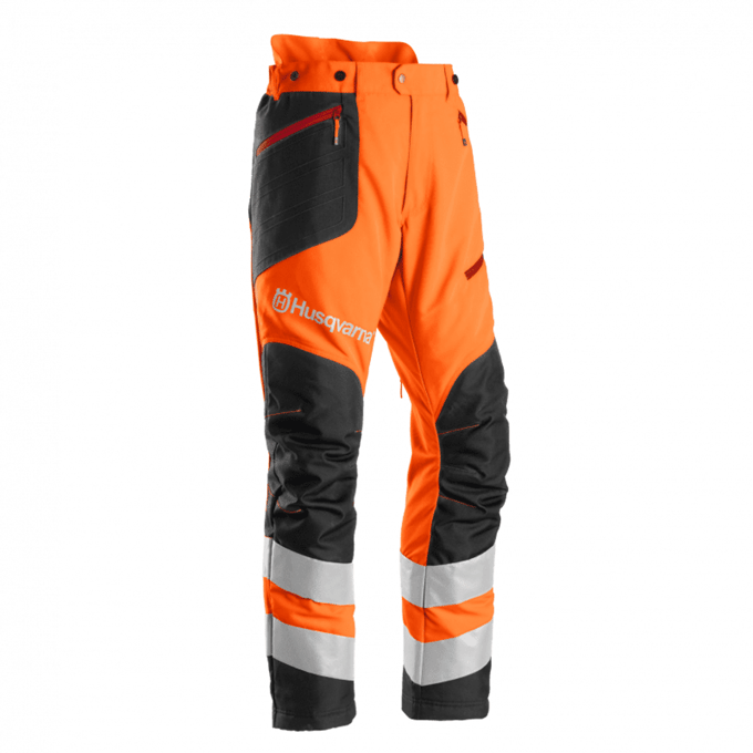 Trousers b&t high viz 48 en204