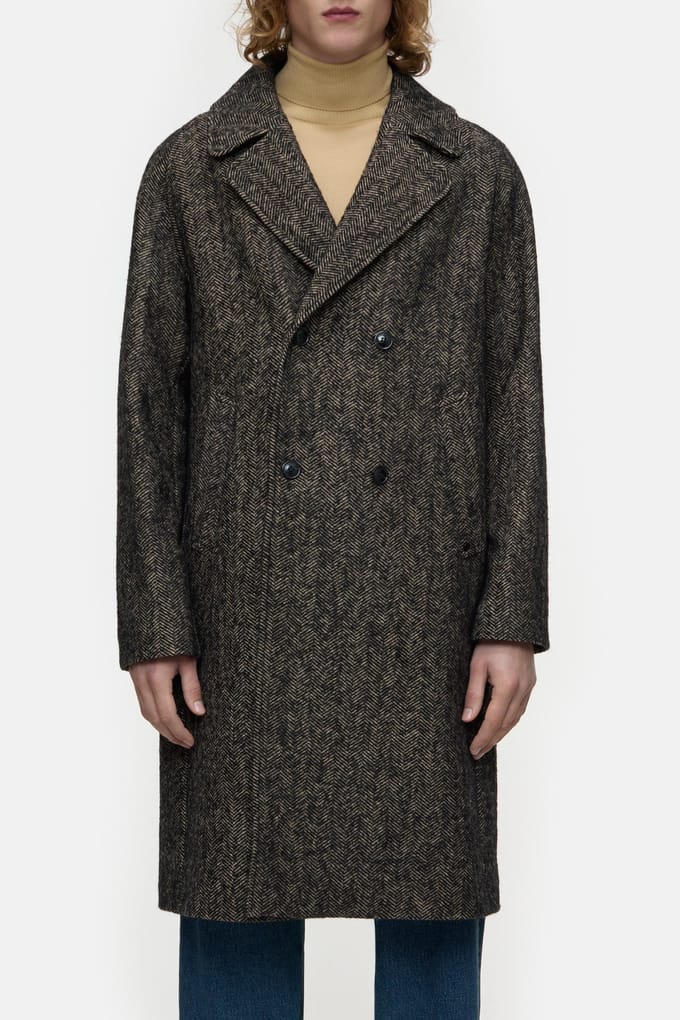 Closed Double Breasted Coat Jacket Black Taglia: 48 | Giacche invernali Outlet | Uomo | Nero
