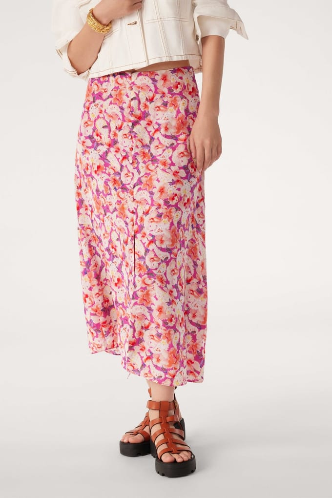 BA&SH Jupe Dalenda Fushia Taglia: 36 | Minigonne Outlet | Donna
