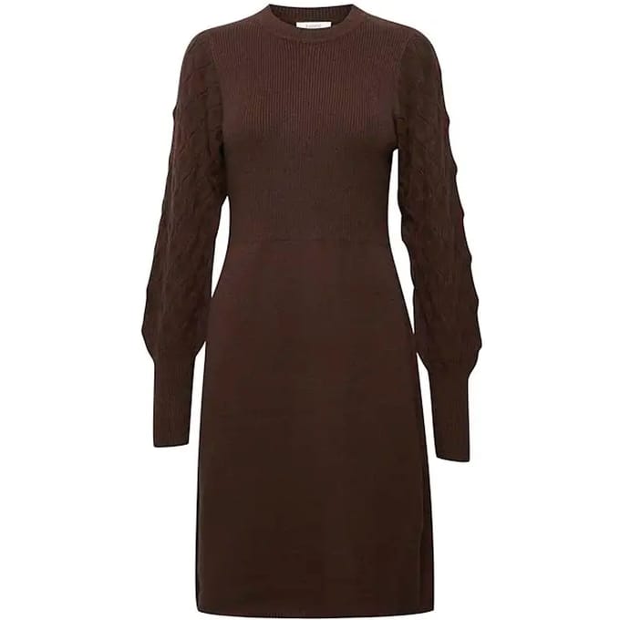 b.young - BYNONINA RIB DRESS 2 - Dames - Mini jurken