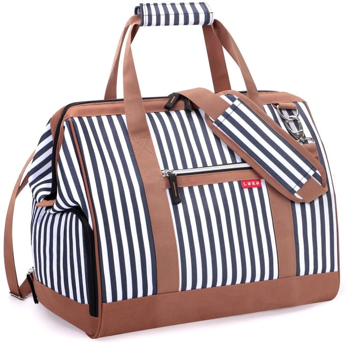 Dailygoods - Weekender Reistas voor Dames met Schoenenvak
