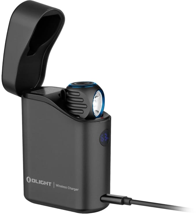 OLight Perun 3 Mini Premium (Schwarz) Hoofdlamp LED werkt op een accu 1250 lm
