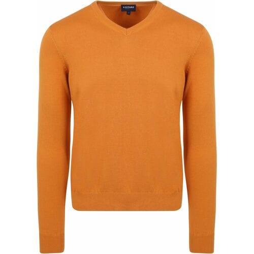 Suitable Respect Vinir Pullover Oranje - Maat M - Heren