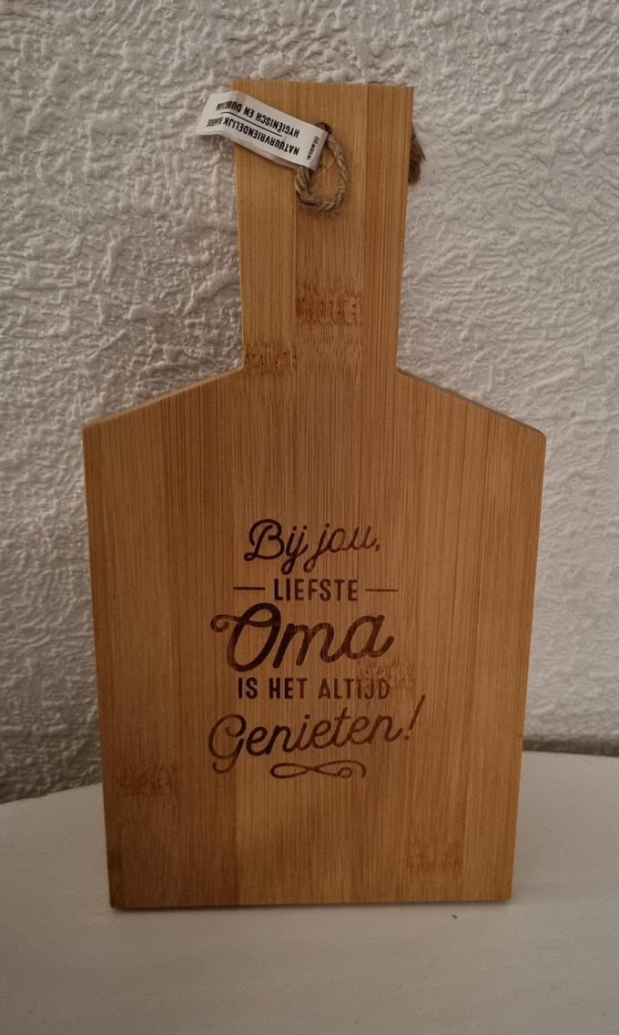 Borrelplankje - Oma