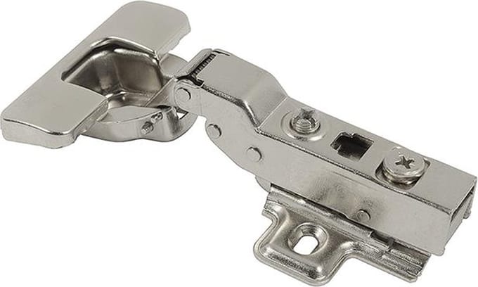 Inboorscharnier Voor Half-opliggende Deur - Staal - Ø 35 Mm - 2 Stuks