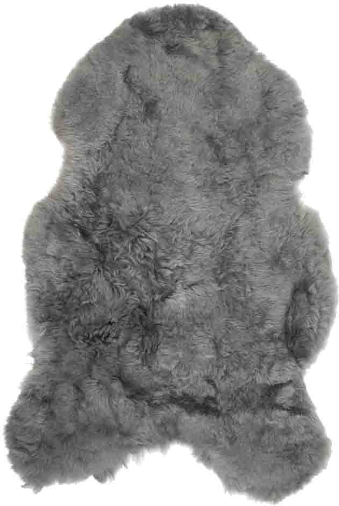schapenvacht ijsland geschoren grijs 100-110cm