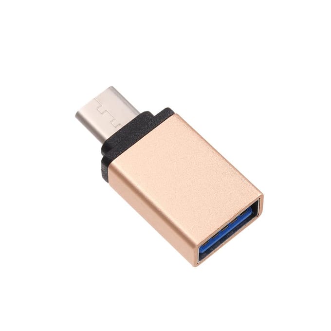 USB-C Type C naar USB 3.0 Adapter OTG voor Xiaomi Mi5/6 Smsung Galaxy S8 Plus gray