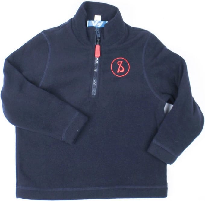 Sint-Ludgardis schooluniform - Fleece - Donkerblauw - Maat 3 jaar