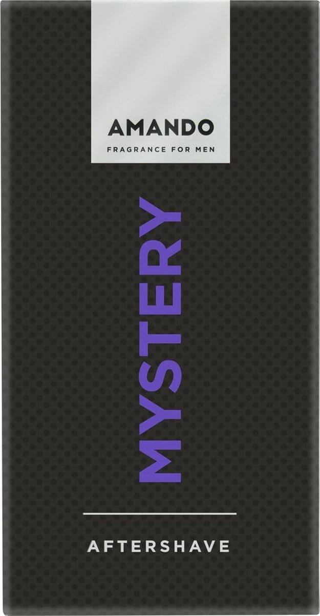 Amando - Mystery Aftershave - 6 x 50 ml - Voordeelverpakking