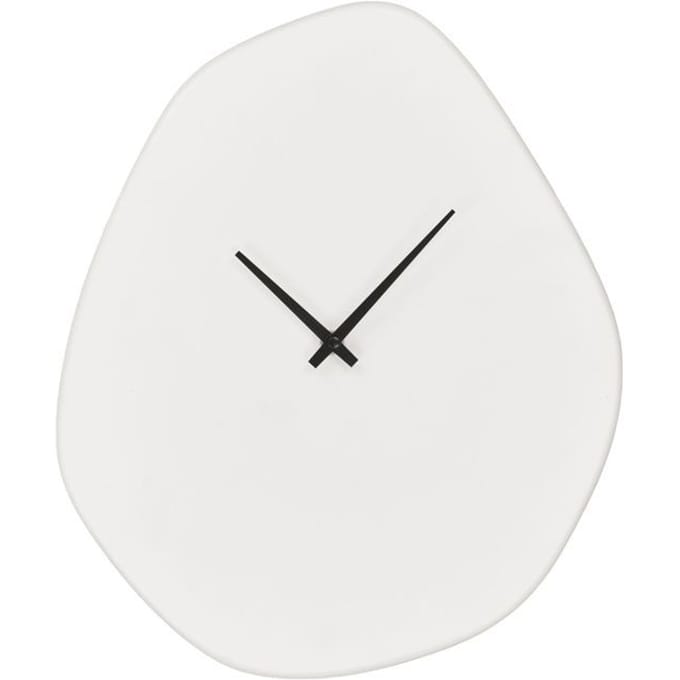 House Nordic Vieanna Organisch Wandklok Gebroken Wit