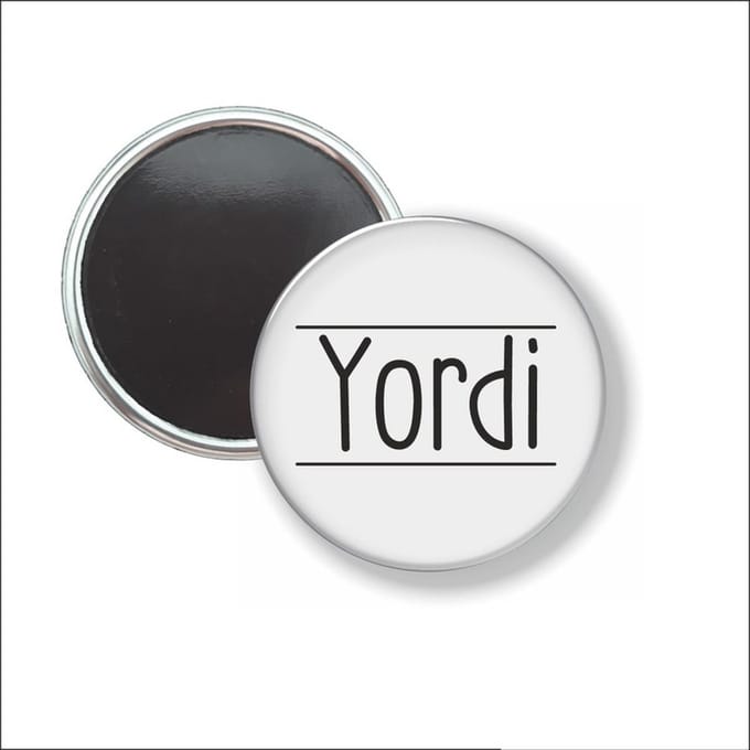Button Met Magneet 58 MM - Yordi - NIET VOOR KLEDING