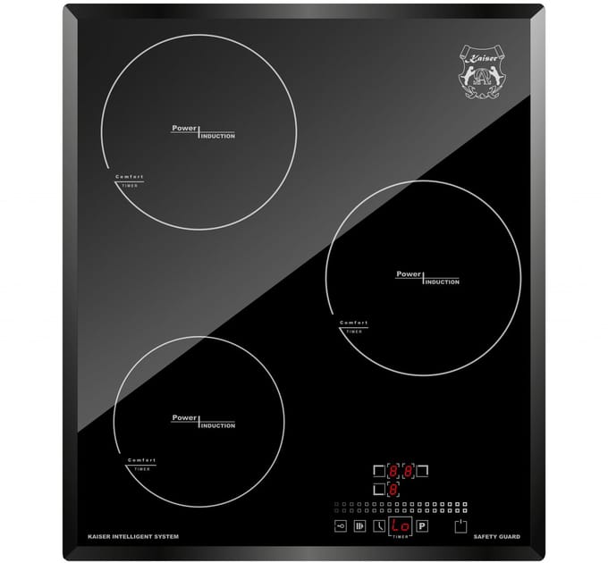 Kaiser KCT 4146 F+Grillplaat, Inductiekookplaat 45cm kookplaat gefacetteerd unction display