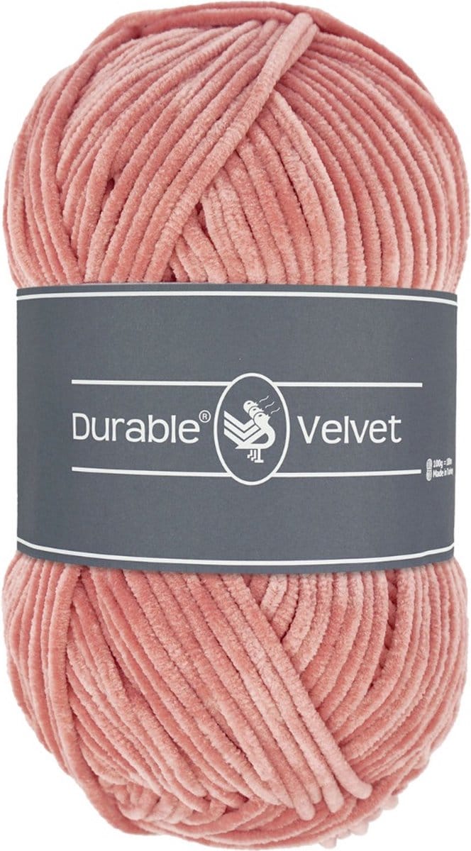 Durable Velvet - 225 vintage pink - Chenille Garen