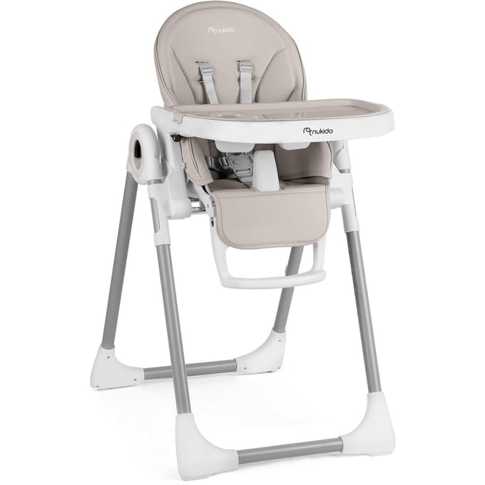 Kinderstoel met tafel, Belo ligstoel, grijs
