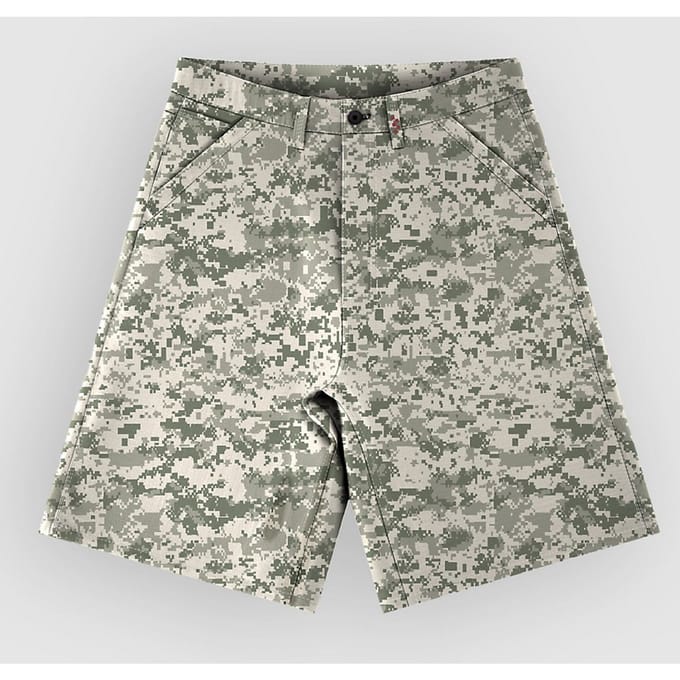 Vans Lx Check-5 Baggy Canvas Korte Broek camouflage