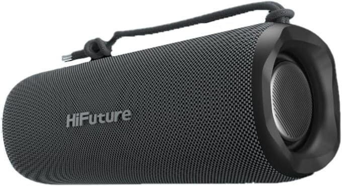 Draagbare Bluetooth Speaker - Draadloze Speaker TWS - Muziek Luisteren Buiten - IPX7 Waterdicht - 15W Vermogen - Zwart