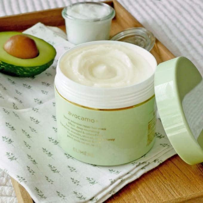 [ELIMERE] Avocamo Intensief Herstellend Haarmasker 300ml beige