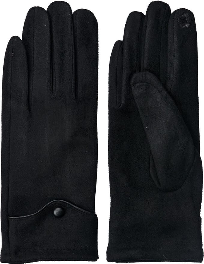 Juleeze Handschoenen Winter 8x24 cm Zwart Polyester
