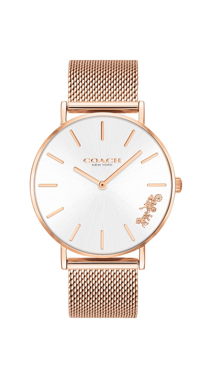 [Coach] Montre PERRY 14503126 Femme Or Rose or