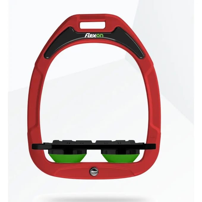 Platte Grip Zolen Rood/Zwart/Groen Flex-On Green Composite