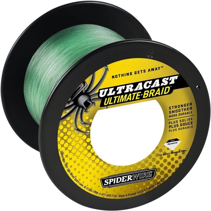 Gevlochten Vislijn Groen 100m 0.17mm 18.1kg Sterk & Duurzaam