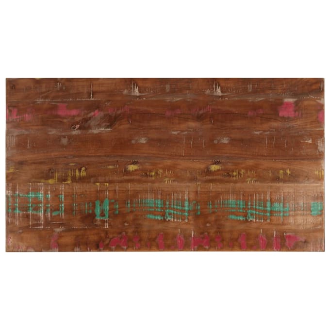 vidaXL Tafelblad rechthoekig 120x50x2,5 cm massief gerecycled hout