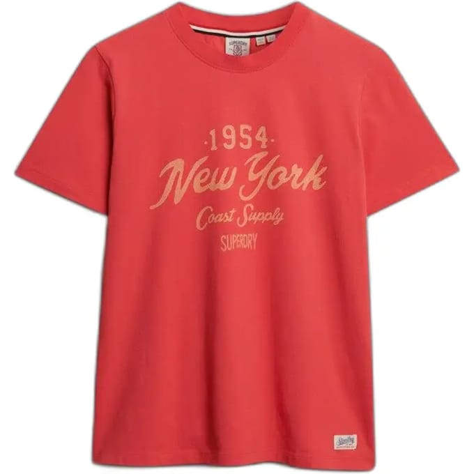 Superdry - Beach Club Relaxed T-shirt - Dames - T-shirts