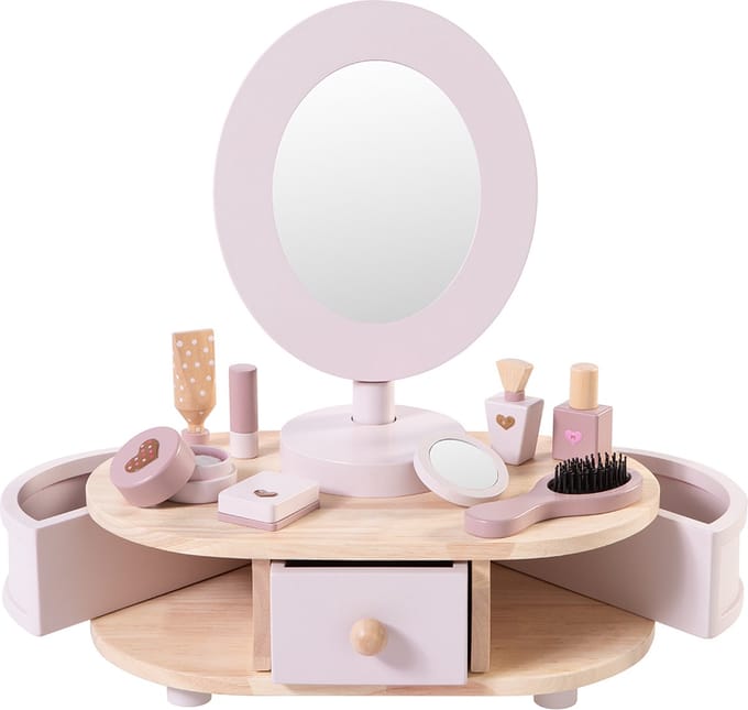 howa Speelgoed Kaptafel met Accessoires van hout voor kinderen 50012