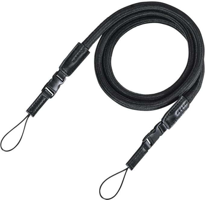 Hama Camera strap "Braid 120" quick release length 120 cm black