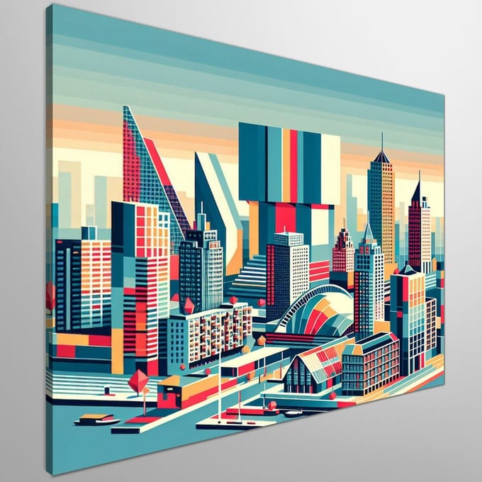 Kunstprint | Wanddecoratie | Canvas | 40 × 40 cm