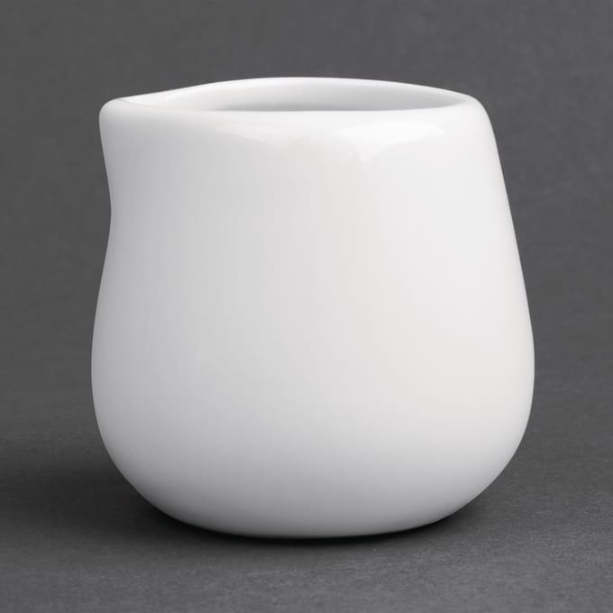 Olympia Whiteware melkkannetjes 8,5cl (12 stuks)