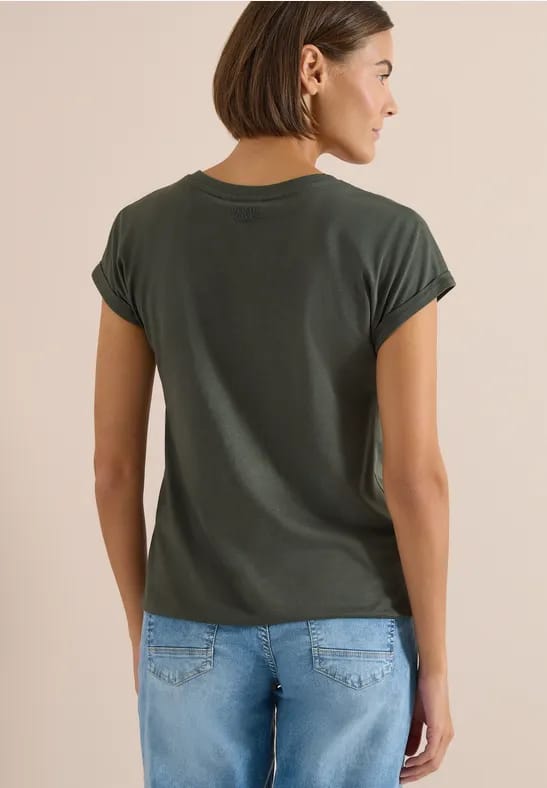 Shirt met korte mouwen in tuniekstijl