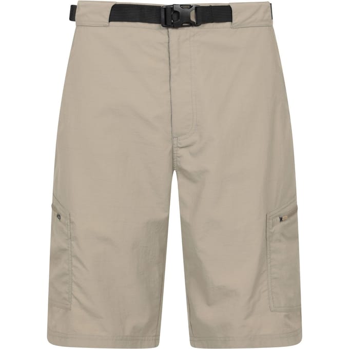 Mountain Warehouse Heren Saunter Riem Cargo Shorts (Beige)