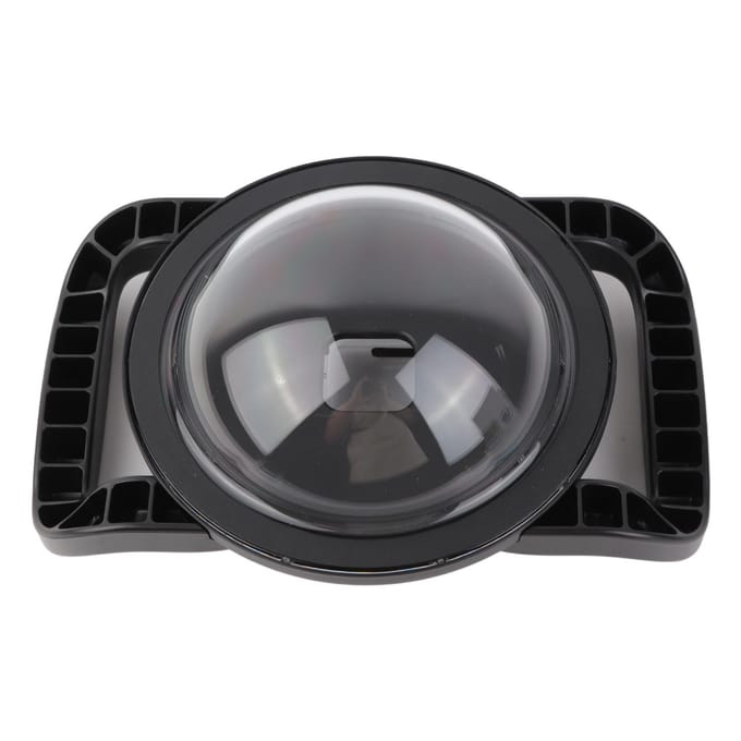 SHOOT Onderwater Dome Dubbele Handheld Poort Camera Duikbehuizing voor 9 Actiecamera (XTGP559) gray