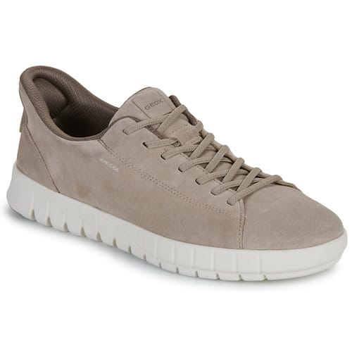 GEOX FLEXTRIDE PLUS HEREN Sneakers - BEIGE - Maat 40