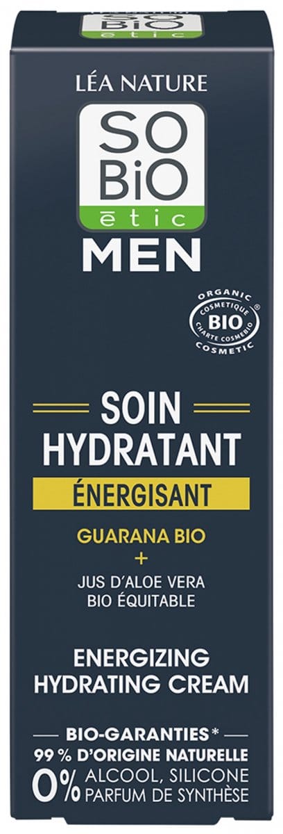 SO’BiO étic MEN Energizing Hydrating Cream 50 ml