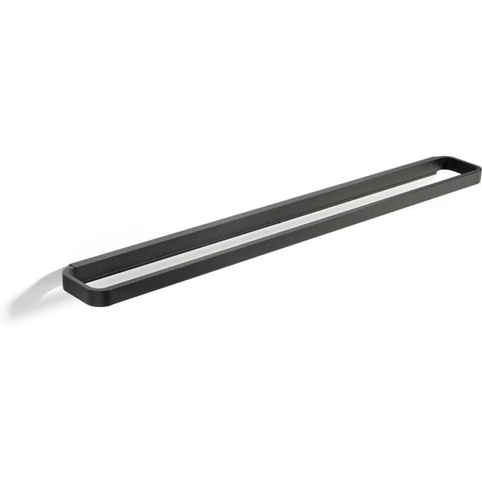 Zone Rim handdoekhouder 70x7.5cm zwart