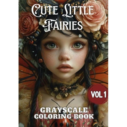 Cute Little Fairies Vol 1 - Nori Art Coloring