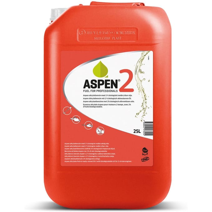 Aspen 2 FRT – 2-Takt Brandstof 25 Liter