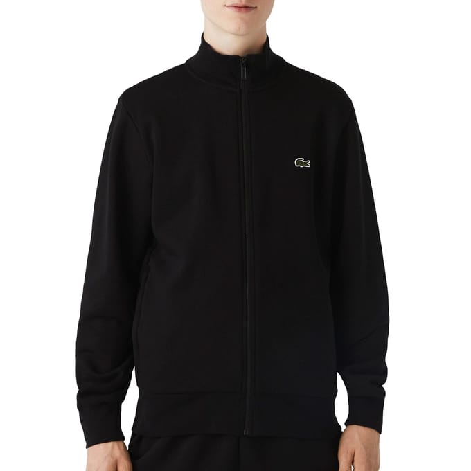 Lacoste Vest Full Zip Zwart - Maat XXL - Heren