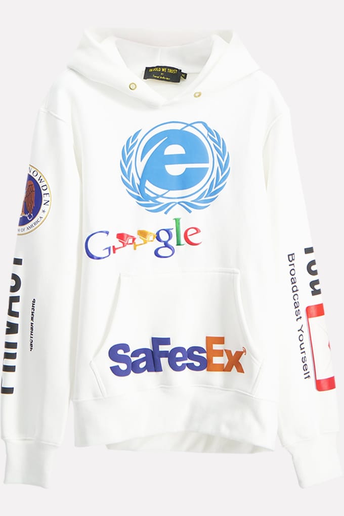 In Gold We Trust The Privacy White Maat: S | Hoodies Outlet | Unisex | Wit