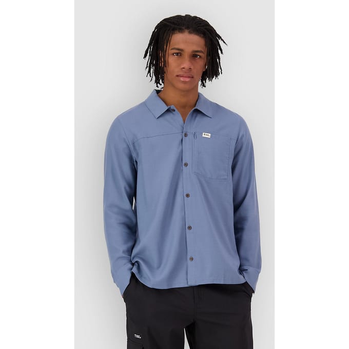 Mons Royale At Merino Thermo Shirt blauw